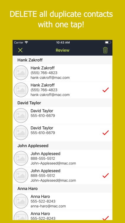 Master Clean Duplicate Contact screenshot-4