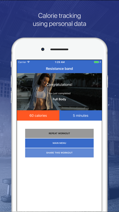 Resistance Bands Workouts by Fitify screenshot 4