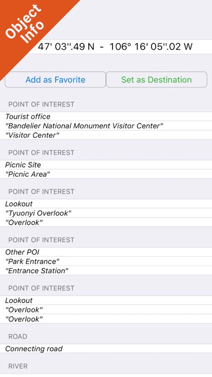 Bandelier National Monument - GPS Map Navigator