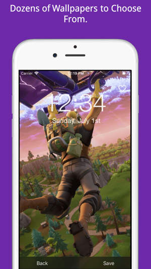 Iphone 6 Lock Screen Fortnite Wallpaper - Get Images