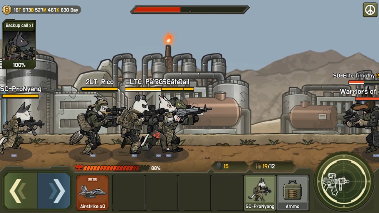BAD 2 BAD: DELTA - Free Hack screenshot 3 - iOS game interface