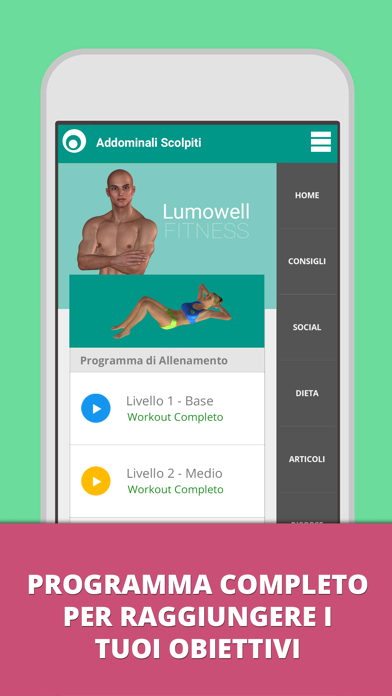 Addominali Scolpiti Lumowell Italian Apps Store