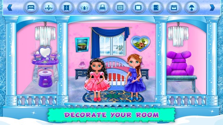 Ice Doll House Decoration Home screenshot-4