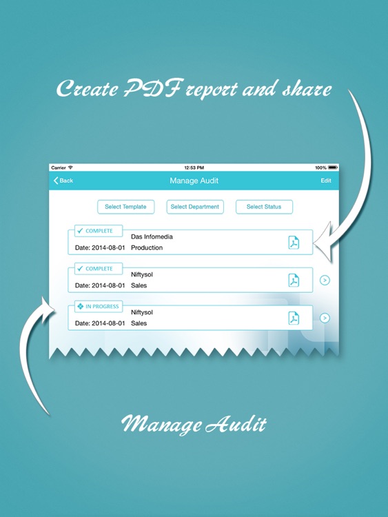 ISO 15189 audit app