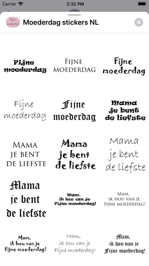 Moederdag stickers NL(圖2)-速報App