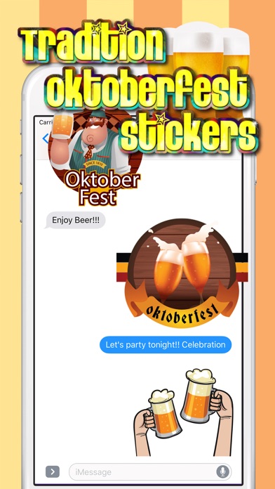 Tradition Oktoberfest Stickers screenshot 2