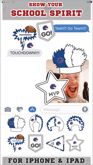 Boise State Broncos Stickers Basic(圖1)-速報App