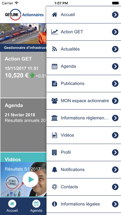 GETLINK Actionnaires screenshot 2