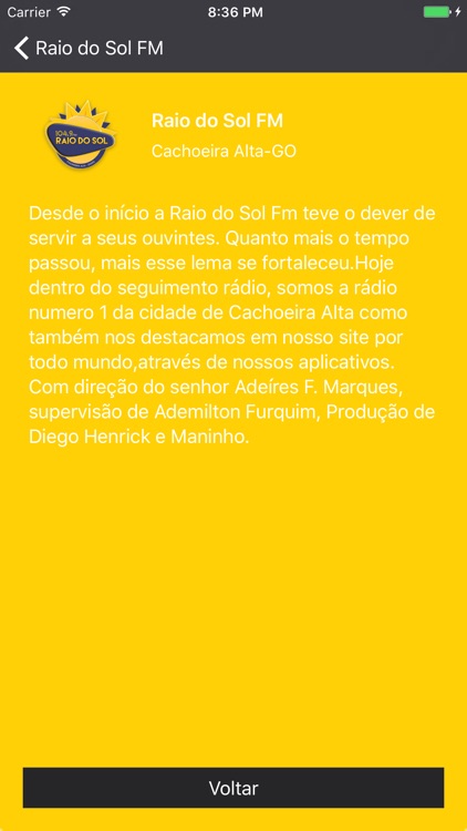 Raio  do Sol FM screenshot-3