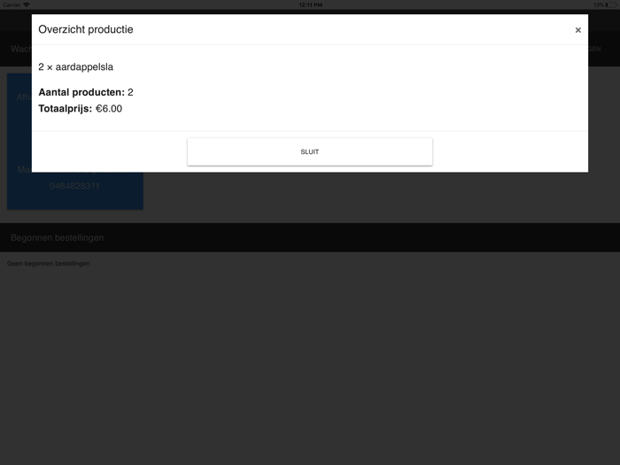 Unipage Bestellingen