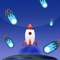 Doomsday Departure is a fun and addicting game in which the player attempts to escape earth during a downpour of meteors