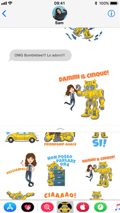 Stickers di Bumblebee