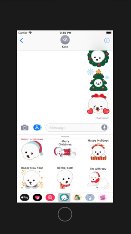 Christmas bichon Yallet screenshot-3