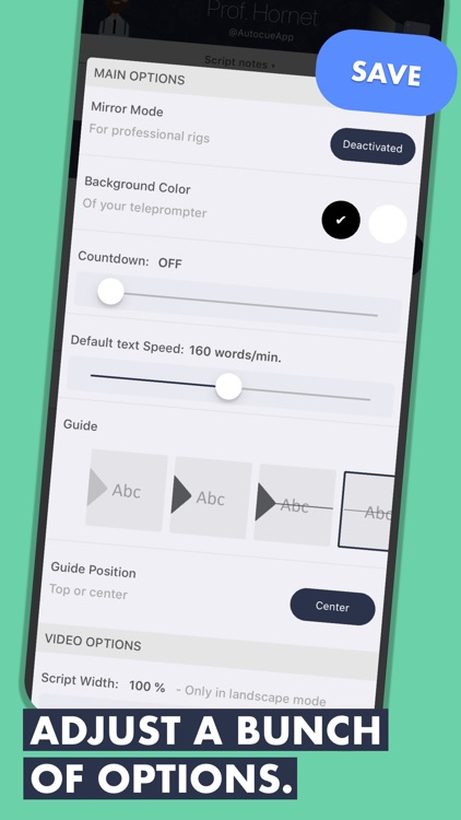 Green Screen Autocue App screenshot-6