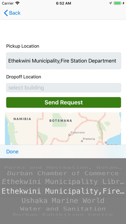 Staff Shuttle Service