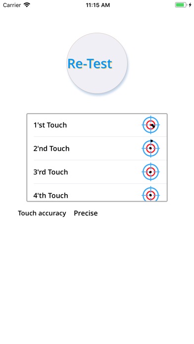 Touch accuracy screenshot 3