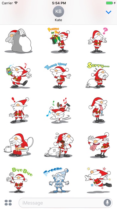 Animated Stickers Christmas screenshot 3