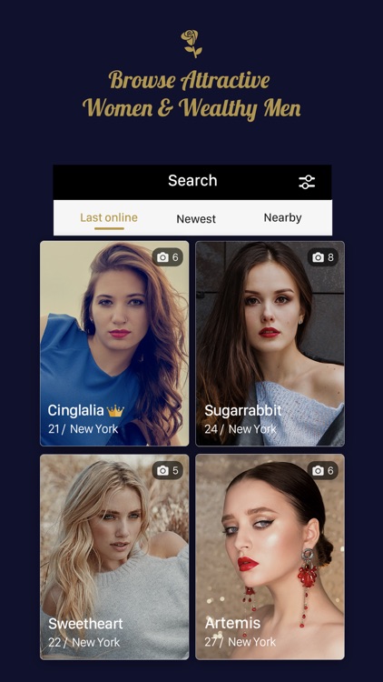 Rich Elite Singles App - Suddy