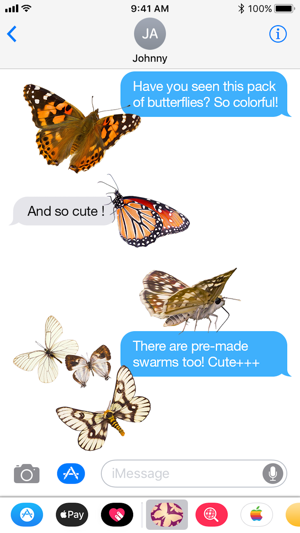 100+ stickers of butterflies(圖3)-速報App