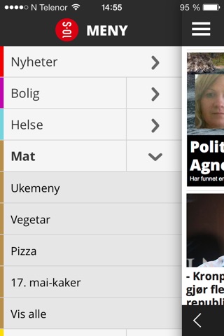 Sol Nyheter screenshot 4