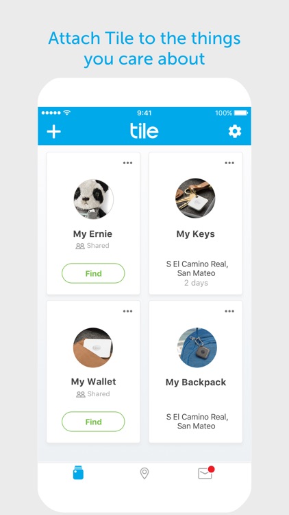 Tile - Find lost keys & phone