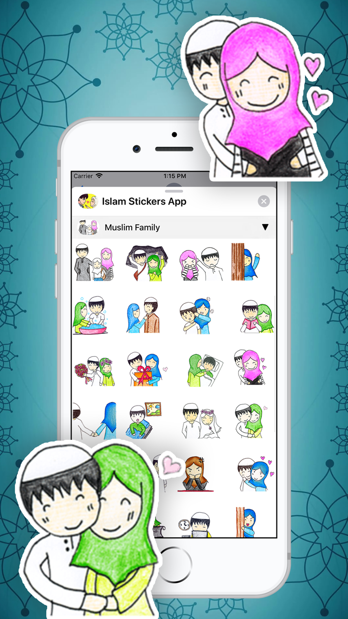 Islam Stickers App