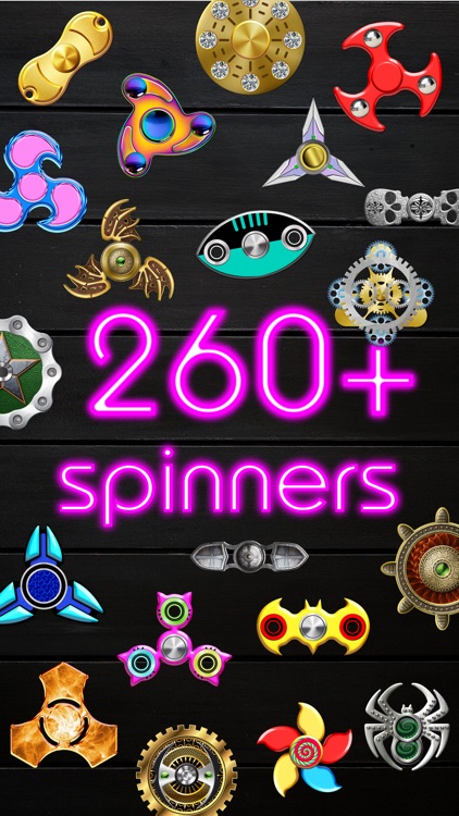 Fidget Spinner Glow