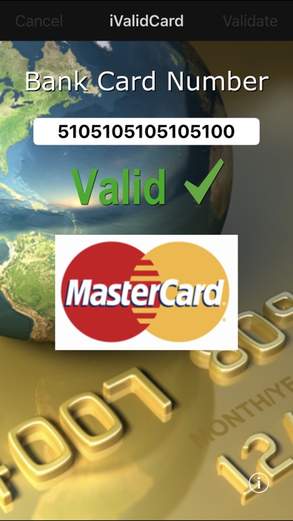 iValidCard