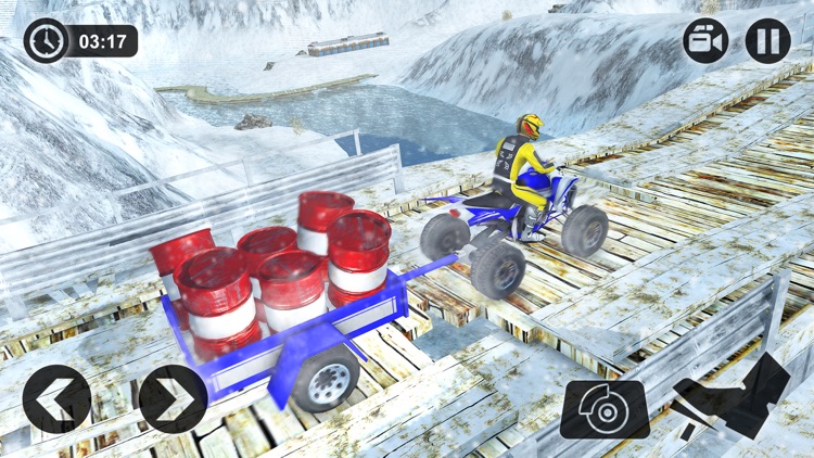 Off-road Quad Bike Cargo Rider screenshot-3