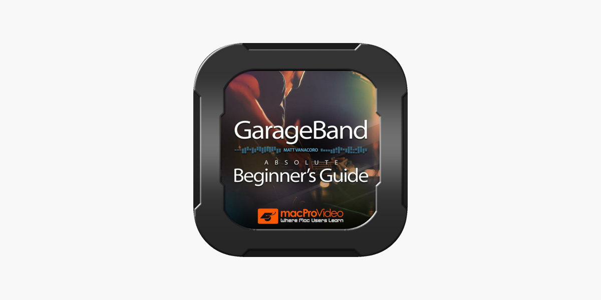 App Store에서 제공하는 Beginners Guide For Garageband