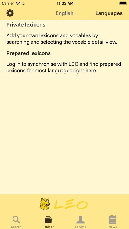 LEO dictionary screenshot-3