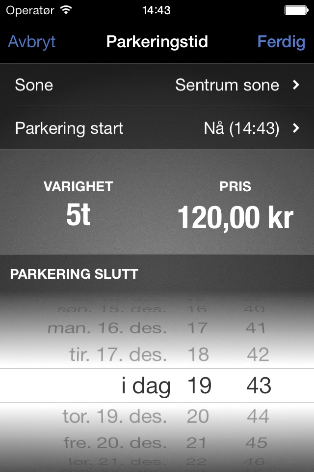 Risør Parkering screenshot 2