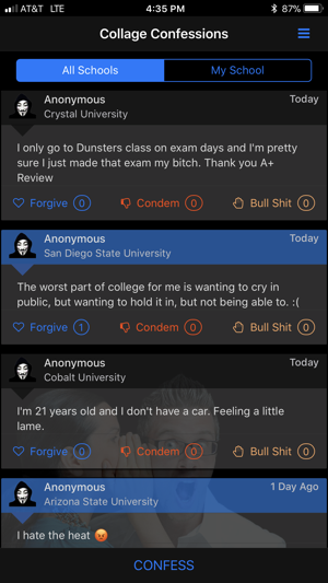 College Confessions(圖1)-速報App