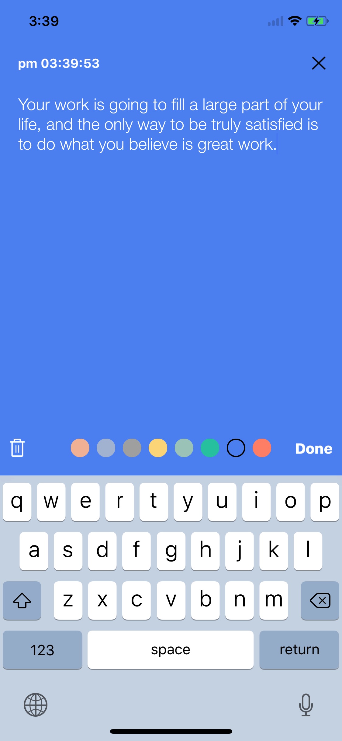 Screenshot do app Memory: Your Memo