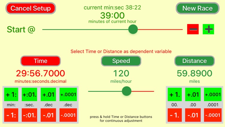 Open Road Race Timer