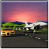 Icon Jet Plane Vs Car Racing 3D