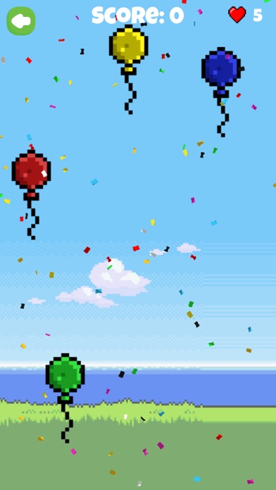 balloon pop pixel baby