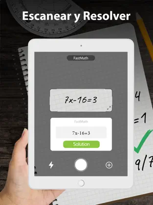 Imágen 1 FastMath-Tomar Foto & Resolver iphone