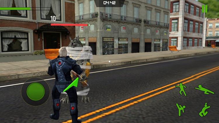 Superhero Vs Apes Game - Gorilla Attack in City screenshot-4