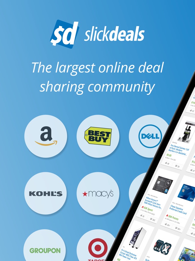 slickdeals coupons shopping on the app store