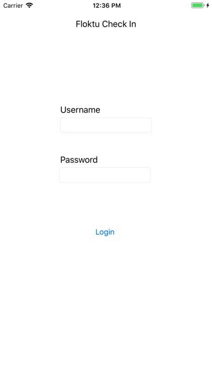 Floktu Check In App
