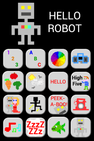 Cartoon Robot Play & Learn screenshot 4