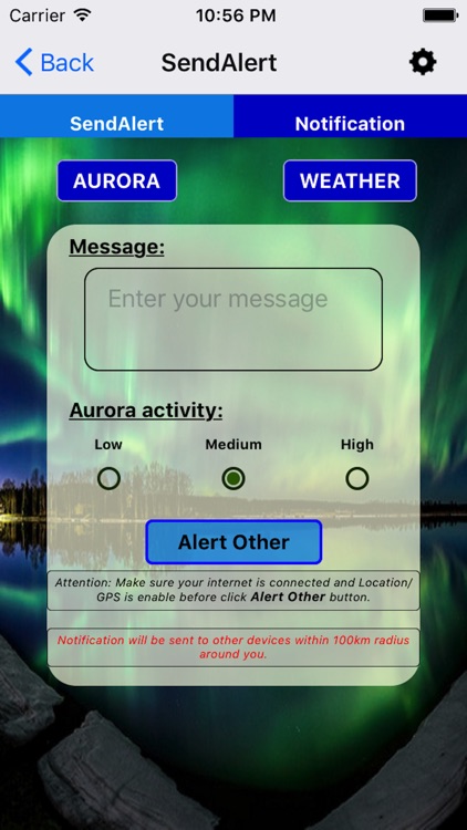 Iceland Aurora Alert