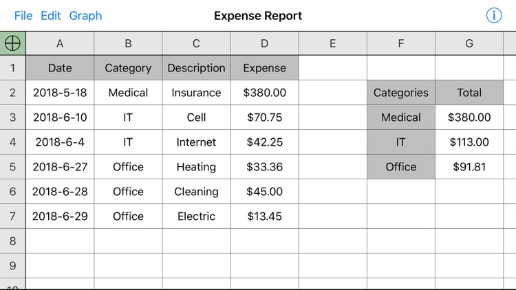 Utility Spreadsheet screenshot-4