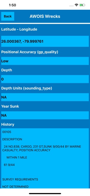 Noaa Wrecks & Obstructions MGR(圖3)-速報App