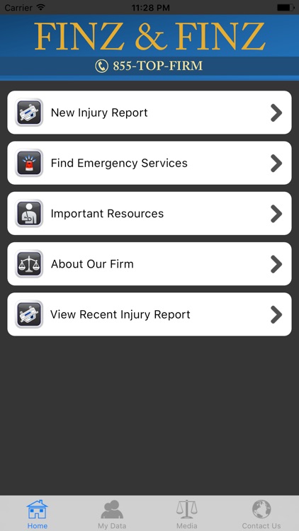 Finz and Finz Injury Help App