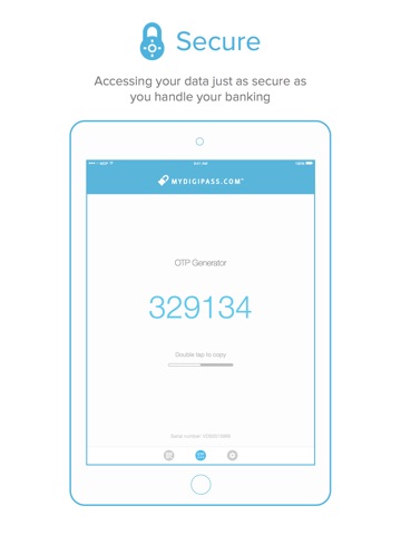 MYDIGIPASS Authenticator for Mobile screenshot 4