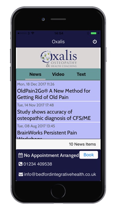 Oxalis Osteopathy screenshot 3