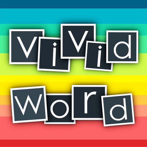 Vivid word icon