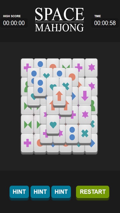 Space Mahjong Puzzle Adventure screenshot 2